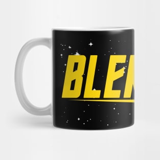 Black Star Trek Nerd Mug